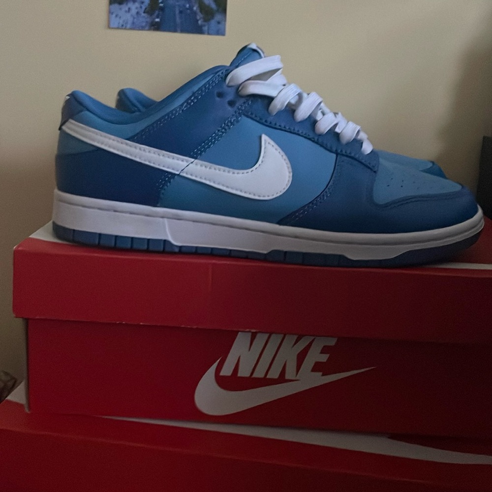 Marina Blue Nike Dunk Low Size 8